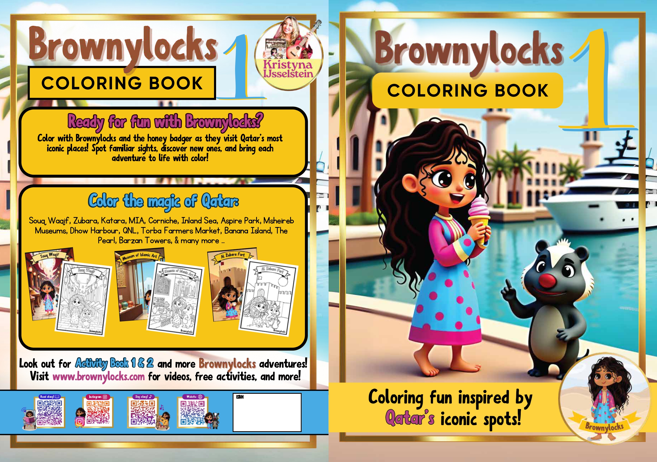 Brownylocks Coloring Book